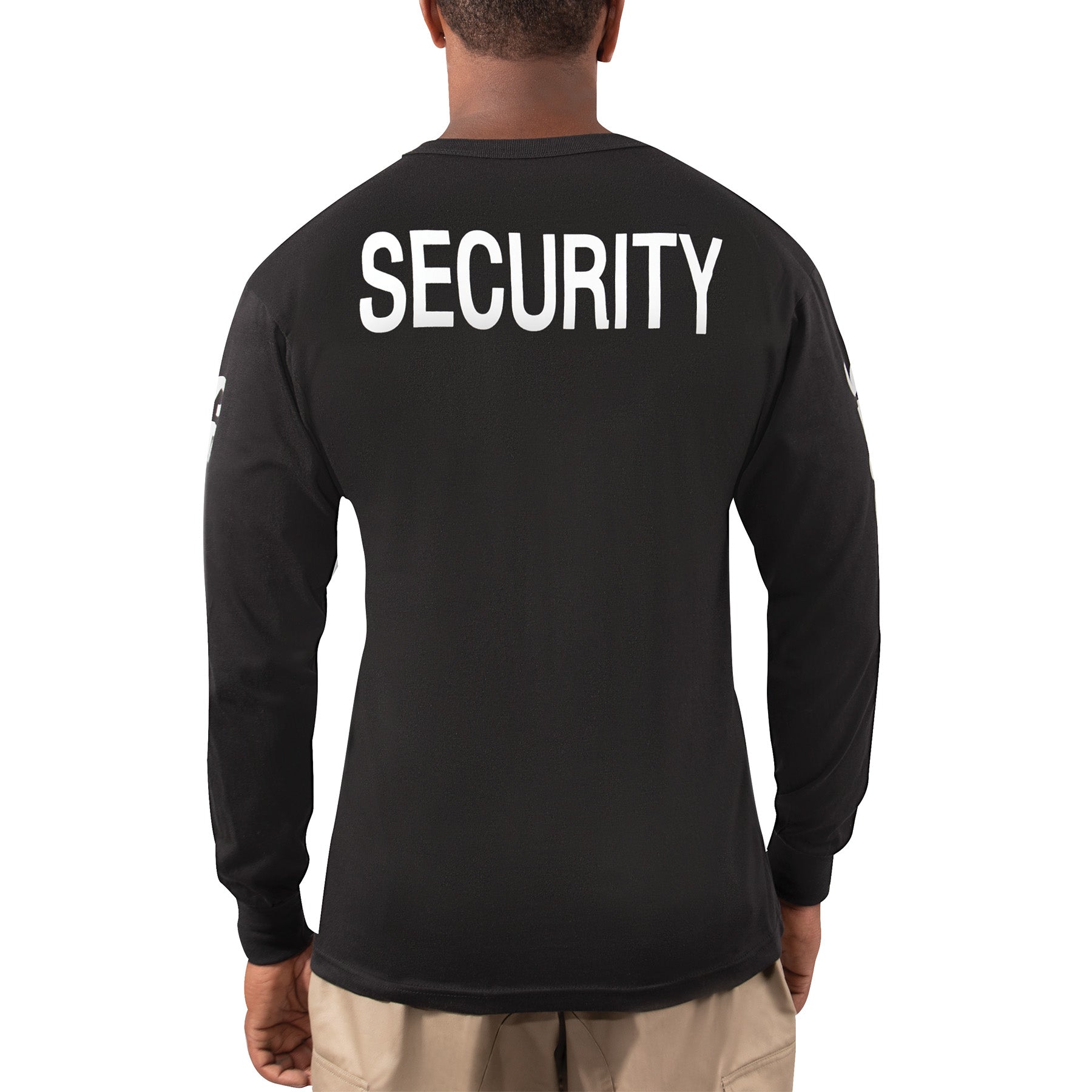 Rothco Long Sleeve Two-Sided Security T-Shirt LARSON TACTICAL SUPPLY
