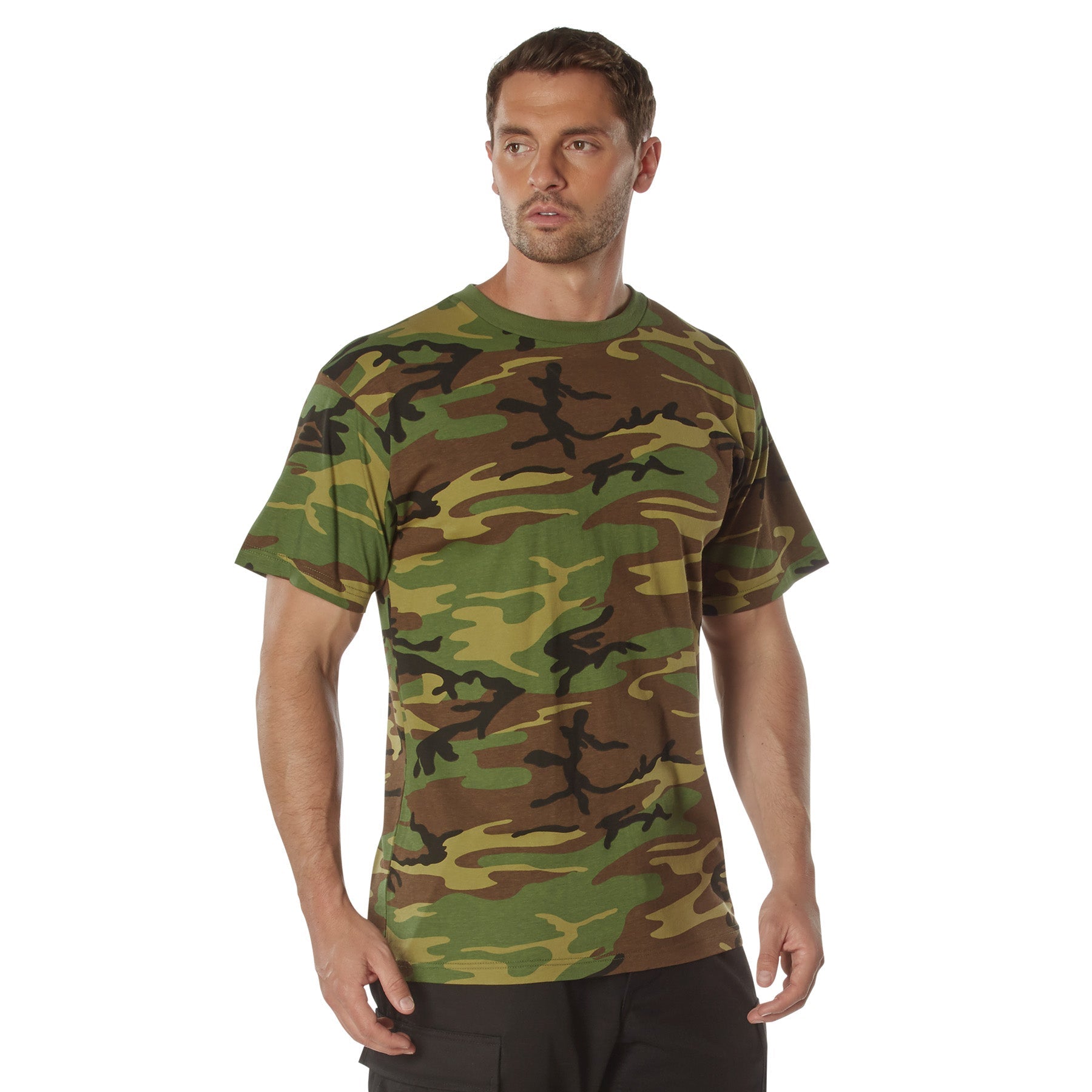 Rothco Camo 100% Cotton T-Shirt LARSON TACTICAL SUPPLY