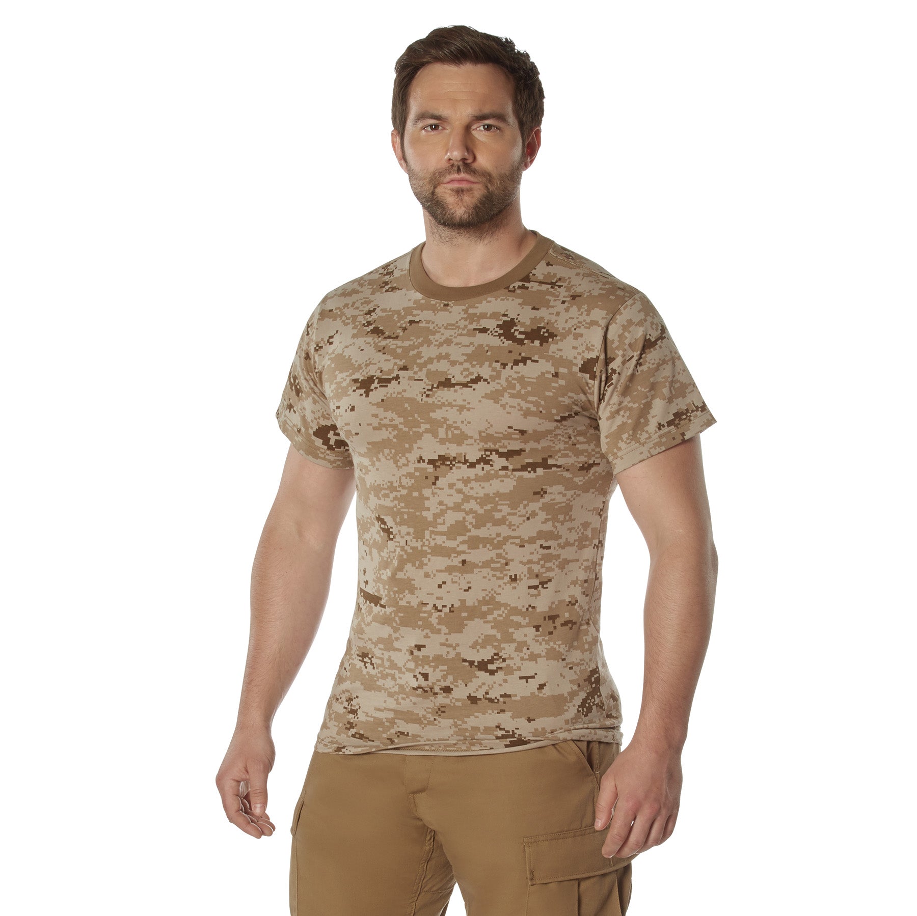 Rothco Camo 100% Cotton T-Shirt LARSON TACTICAL SUPPLY