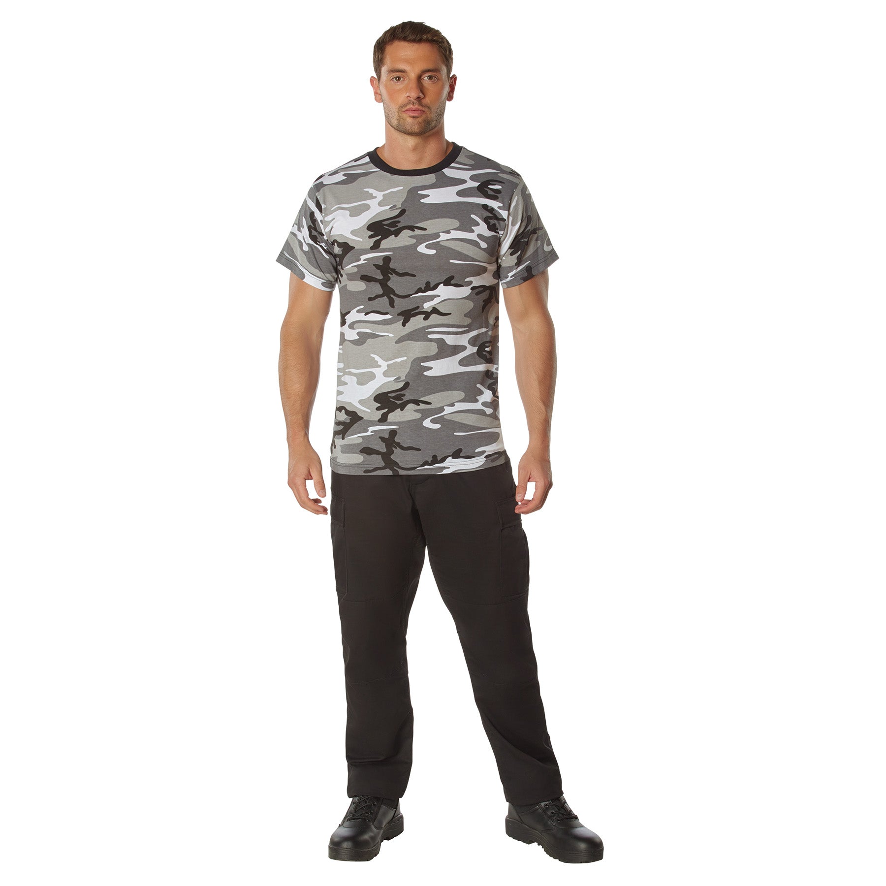 Rothco Camo 100% Cotton T-Shirt LARSON TACTICAL SUPPLY