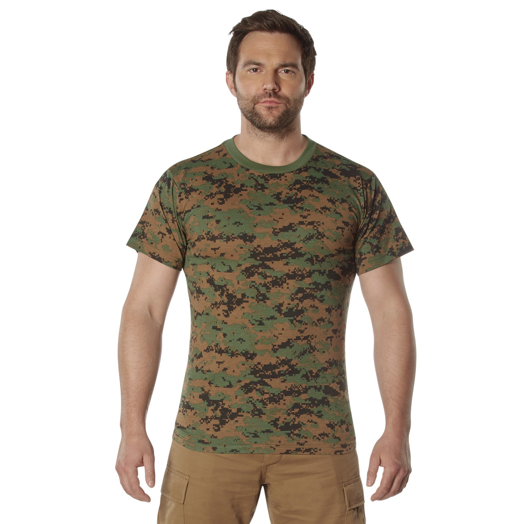 Rothco Camo 100% Cotton T-Shirt LARSON TACTICAL SUPPLY