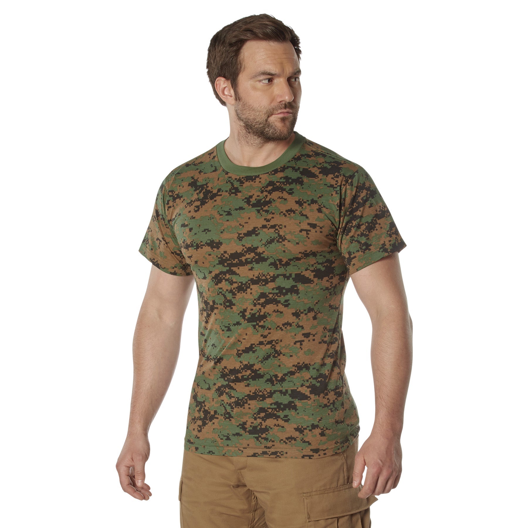 Rothco Camo 100% Cotton T-Shirt LARSON TACTICAL SUPPLY