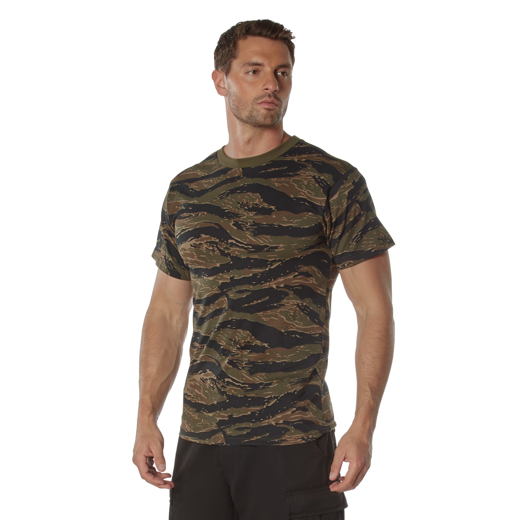 Rothco Camo 100% Cotton T-Shirt LARSON TACTICAL SUPPLY