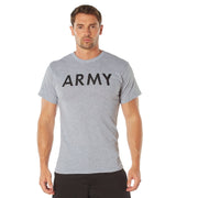 Rothco Grey Army Physical Training T-Shirt LARSON TACTICAL SUPPLY