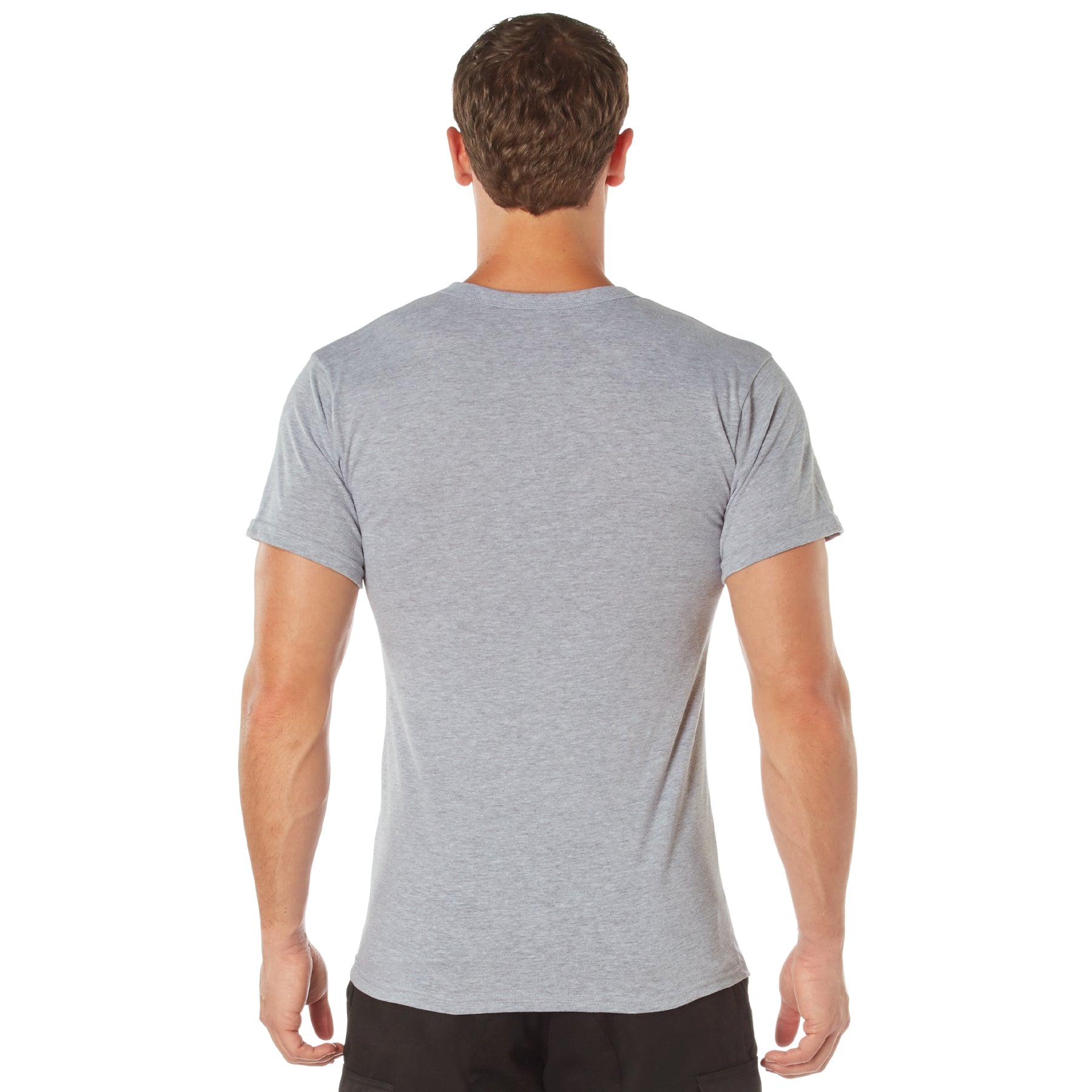 Rothco Grey Army Physical Training T-Shirt LARSON TACTICAL SUPPLY