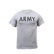 Rothco Grey Army Physical Training T-Shirt LARSON TACTICAL SUPPLY