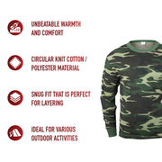 Rothco Thermal Knit Underwear Top LARSON TACTICAL SUPPLY