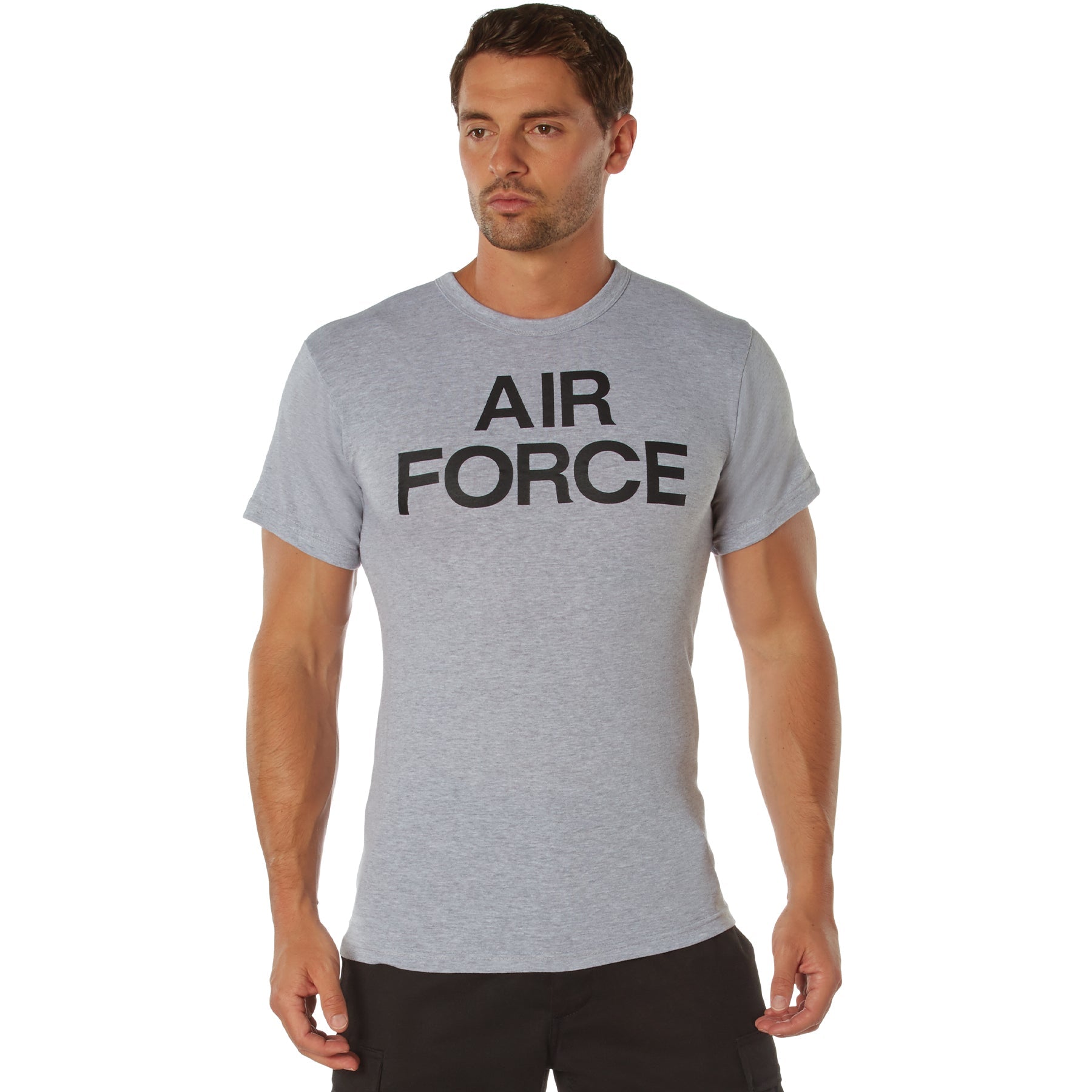Rothco Grey Physical Training T-Shirt LARSON TACTICAL SUPPLY