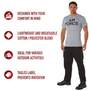 Rothco Grey Physical Training T-Shirt LARSON TACTICAL SUPPLY