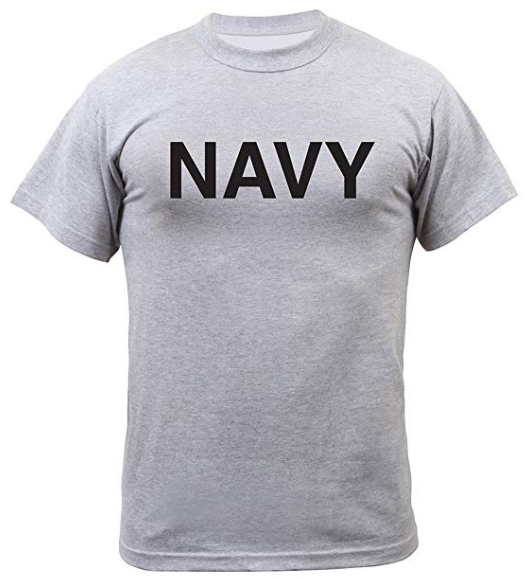 Rothco Grey Physical Training T-Shirt LARSON TACTICAL SUPPLY