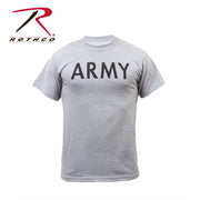 Rothco Grey Army Physical Training T-Shirt LARSON TACTICAL SUPPLY