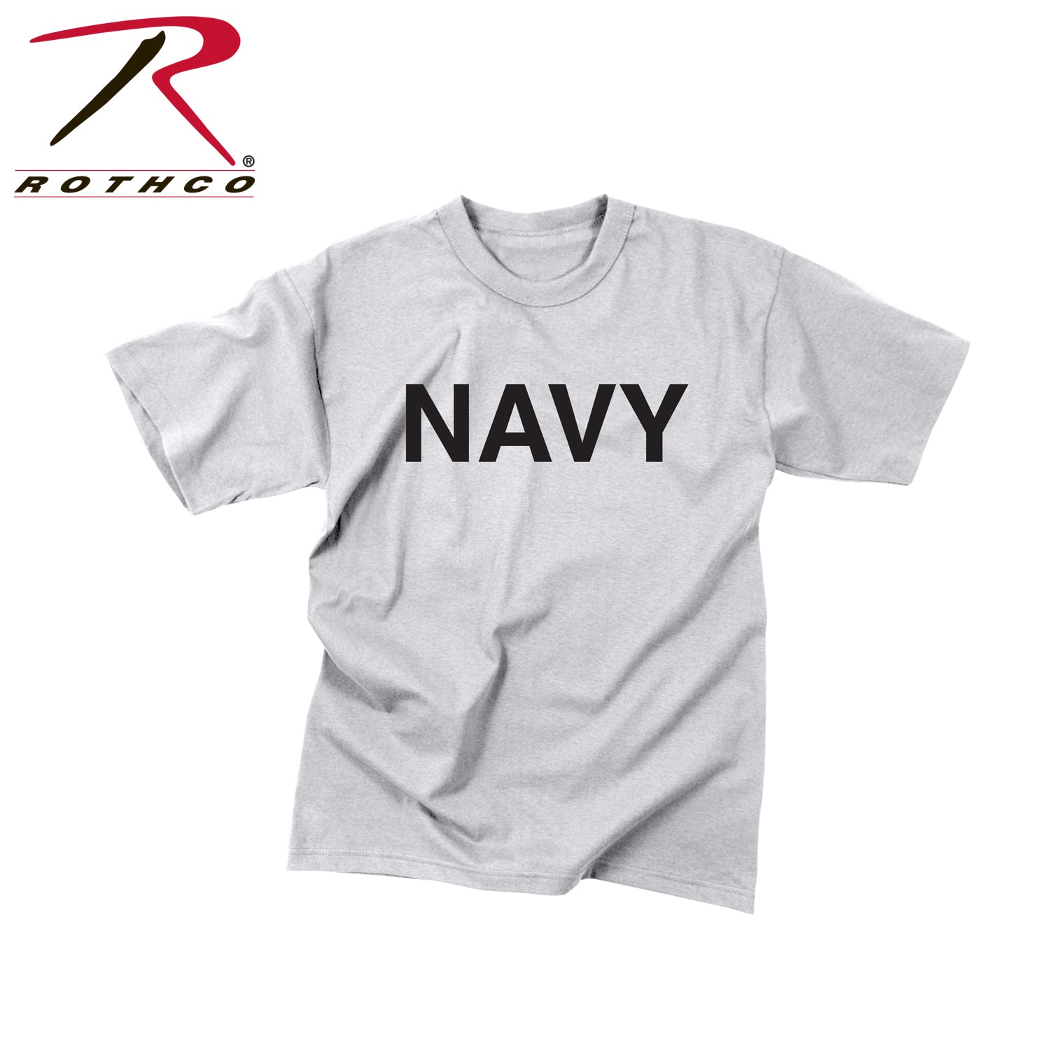 Rothco Grey Physical Training T-Shirt LARSON TACTICAL SUPPLY