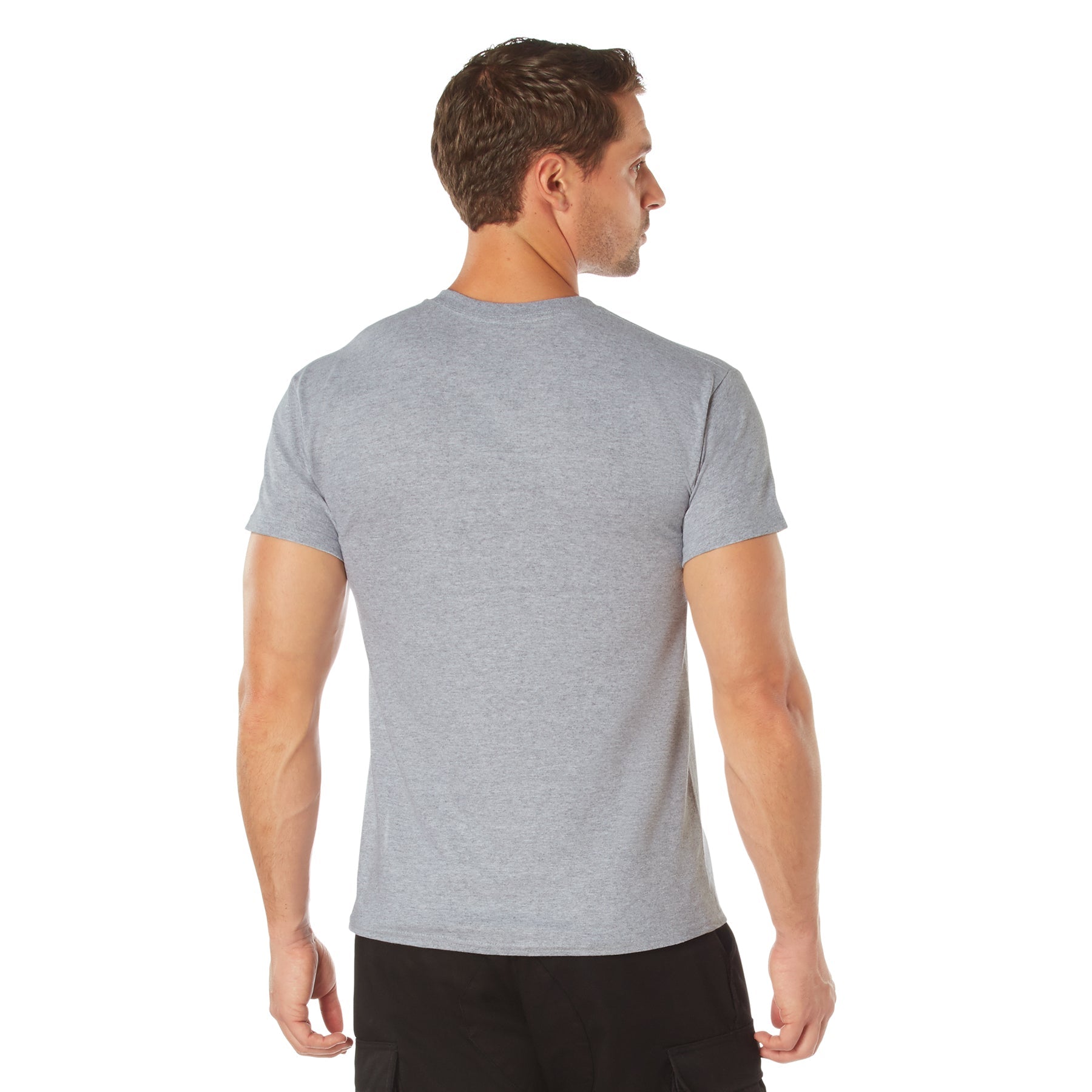 Rothco Grey Physical Training T-Shirt LARSON TACTICAL SUPPLY
