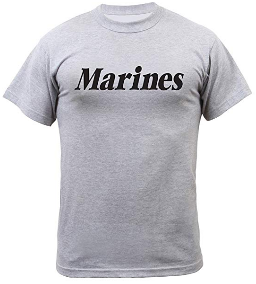 Rothco Grey Physical Training T-Shirt LARSON TACTICAL SUPPLY