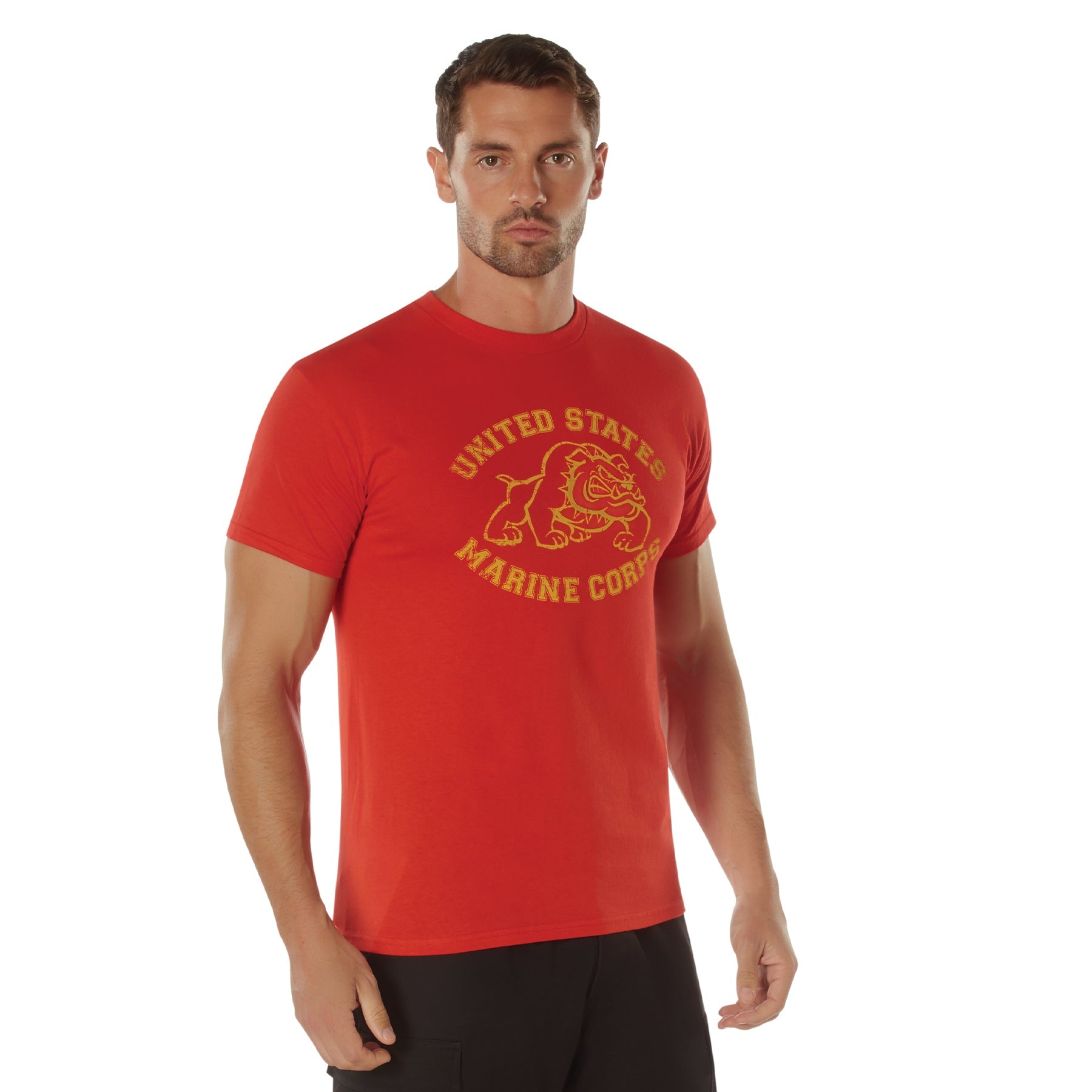 Rothco Vintage U.S. Marine Bulldog T-Shirt LARSON TACTICAL SUPPLY