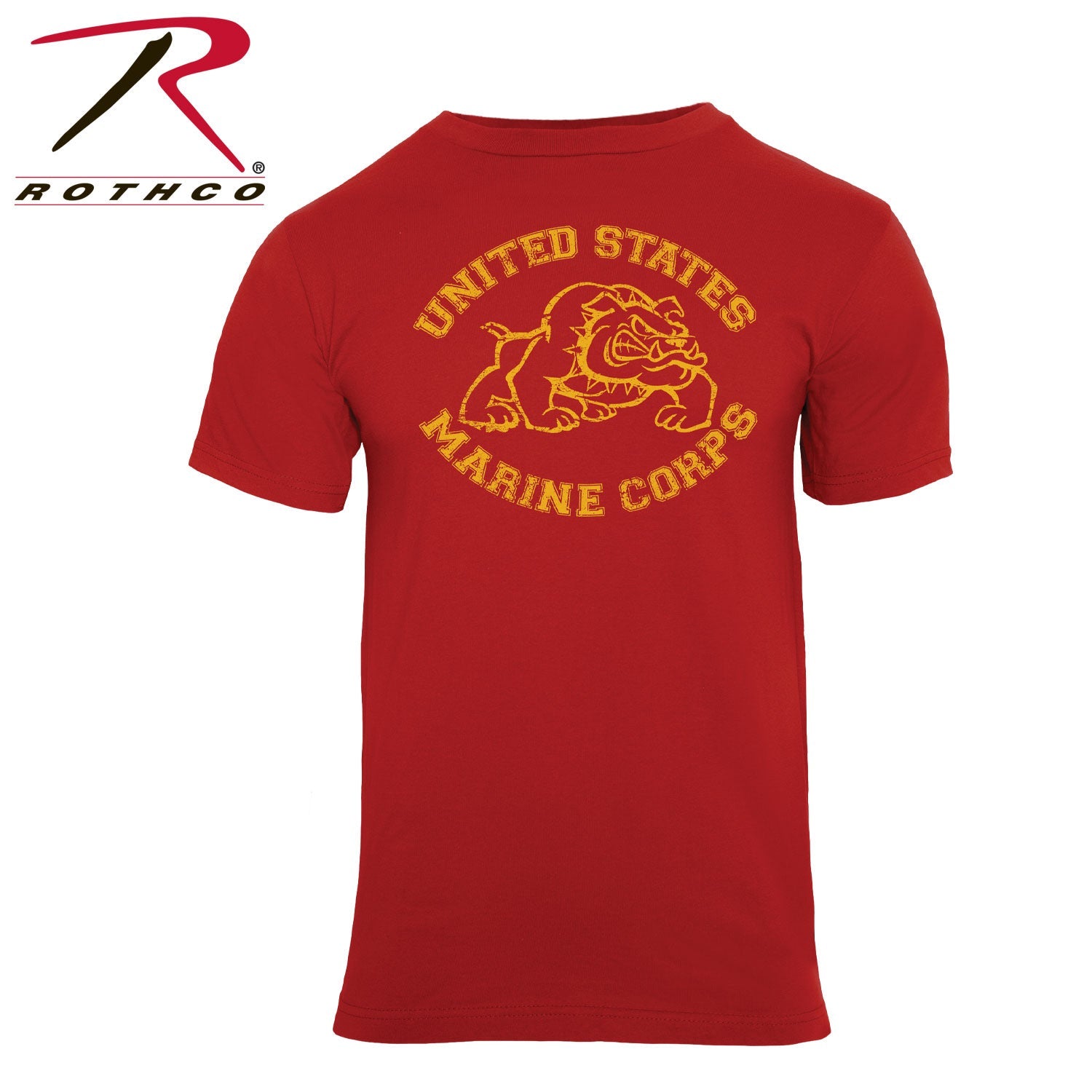 Rothco Vintage U.S. Marine Bulldog T-Shirt LARSON TACTICAL SUPPLY