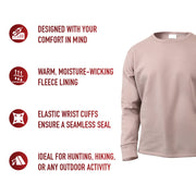 Rothco ECWCS Poly Crew Neck Top LARSON TACTICAL SUPPLY