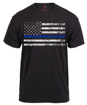 Rothco Thin Blue Line T-Shirt LARSON TACTICAL SUPPLY