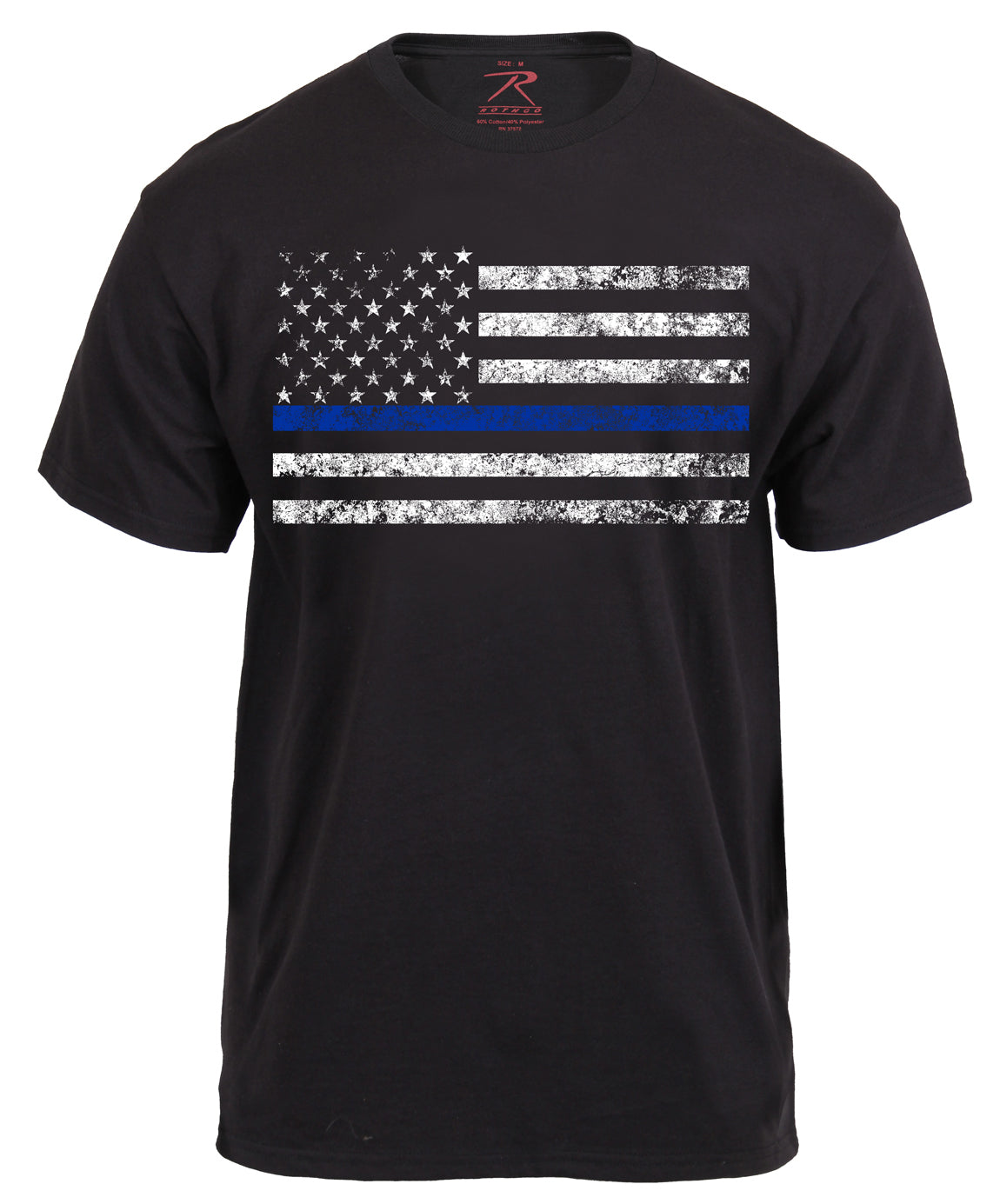 Rothco Thin Blue Line T-Shirt LARSON TACTICAL SUPPLY