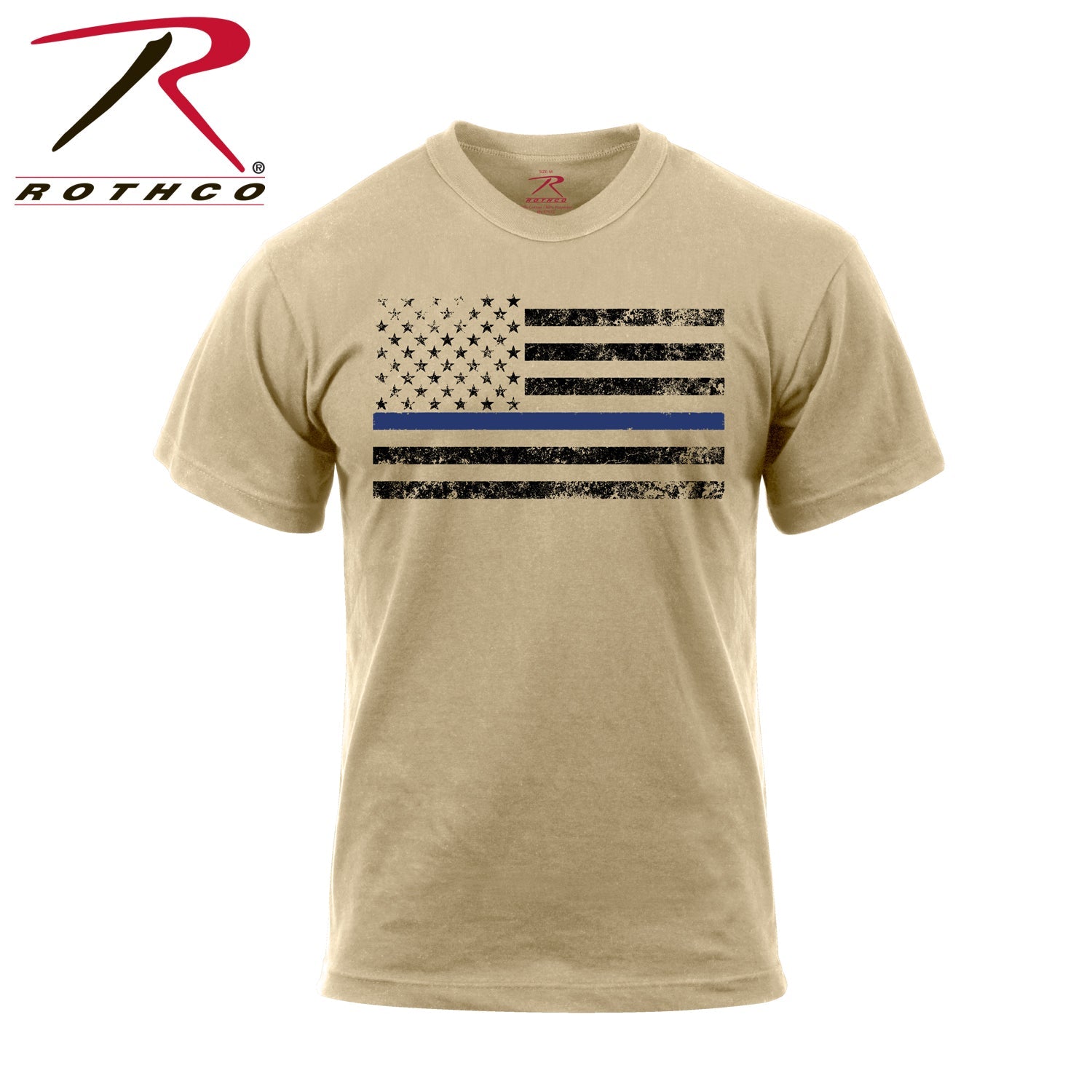 Rothco Thin Blue Line T-Shirt LARSON TACTICAL SUPPLY