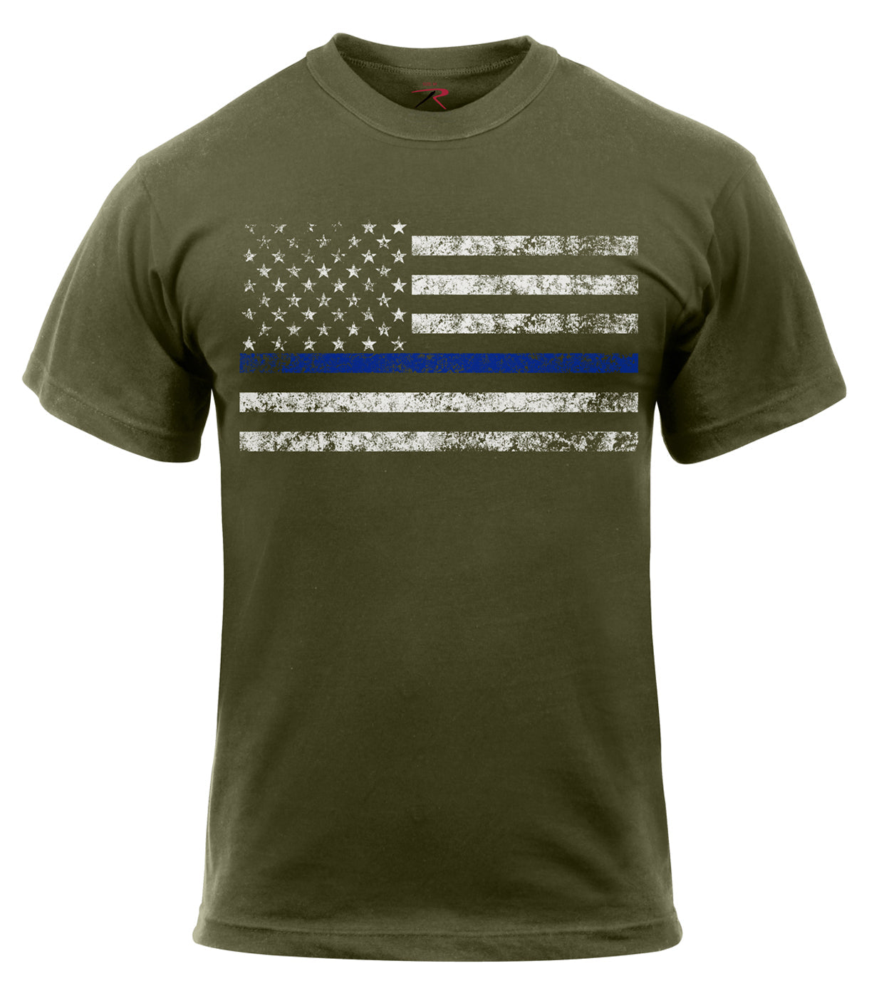 Rothco Thin Blue Line T-Shirt LARSON TACTICAL SUPPLY