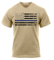 Rothco Thin Blue Line T-Shirt LARSON TACTICAL SUPPLY
