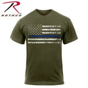 Rothco Thin Blue Line T-Shirt LARSON TACTICAL SUPPLY