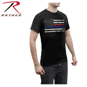 Rothco Thin Blue Line & Thin Red Line T-shirt LARSON TACTICAL SUPPLY
