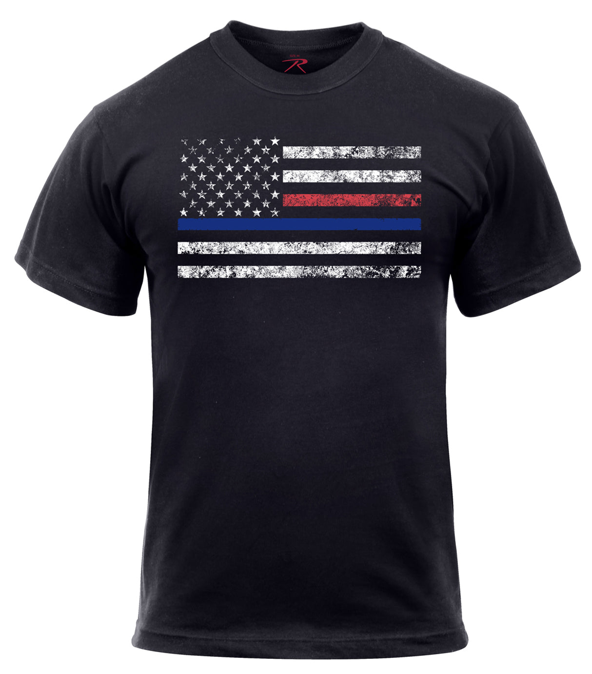 Rothco Thin Blue Line & Thin Red Line T-shirt LARSON TACTICAL SUPPLY