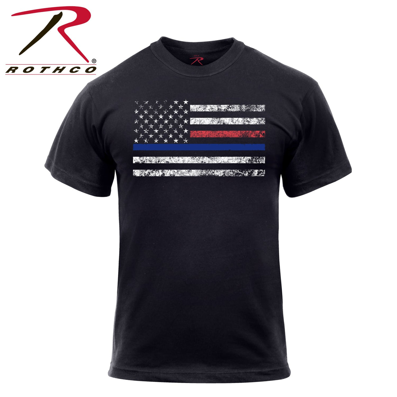 Rothco Thin Blue Line & Thin Red Line T-shirt LARSON TACTICAL SUPPLY