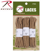 Rothco 72" Boot Laces - 3 Pack LARSON TACTICAL SUPPLY