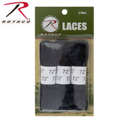 Rothco 72" Boot Laces - 3 Pack LARSON TACTICAL SUPPLY
