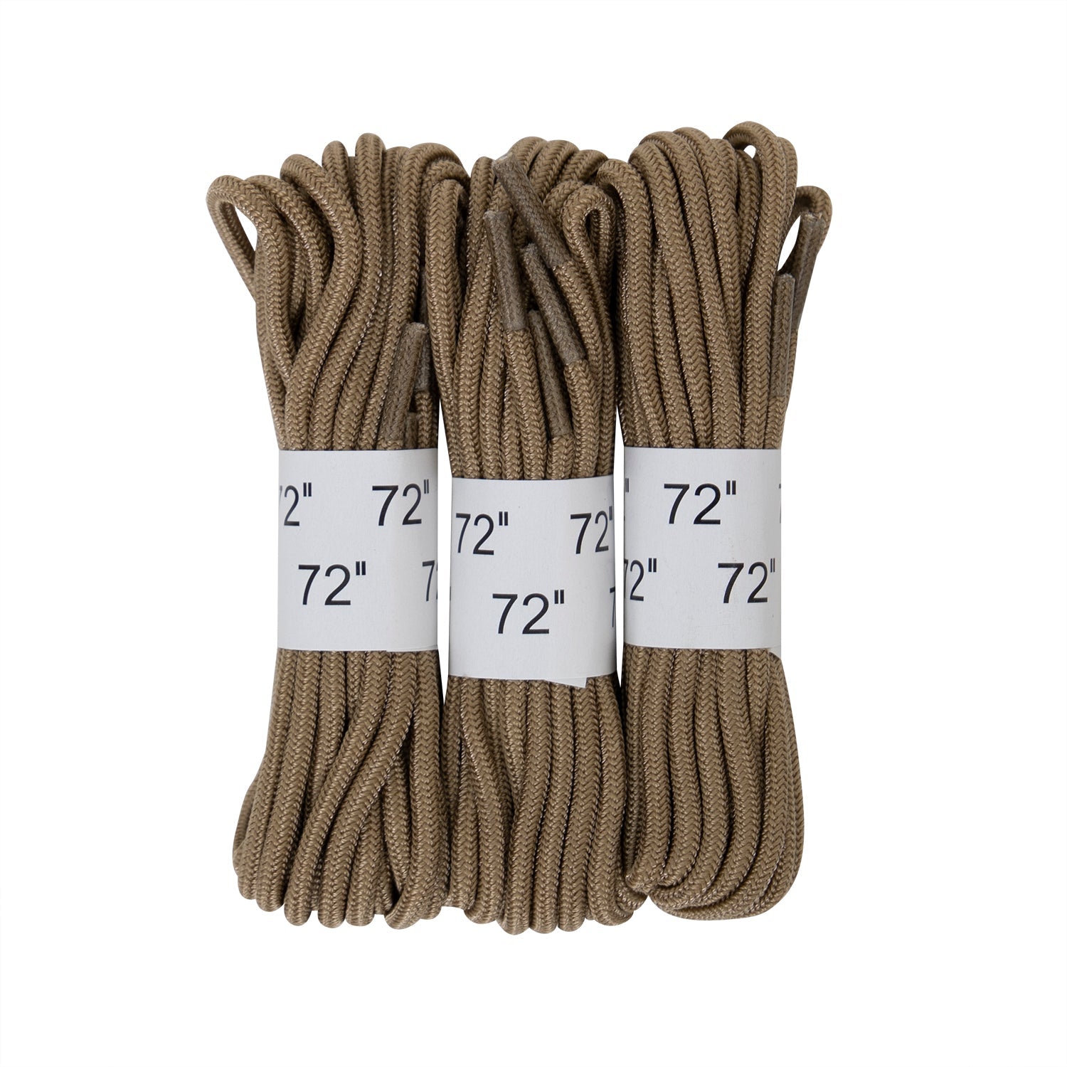 Rothco 72" Boot Laces - 3 Pack LARSON TACTICAL SUPPLY