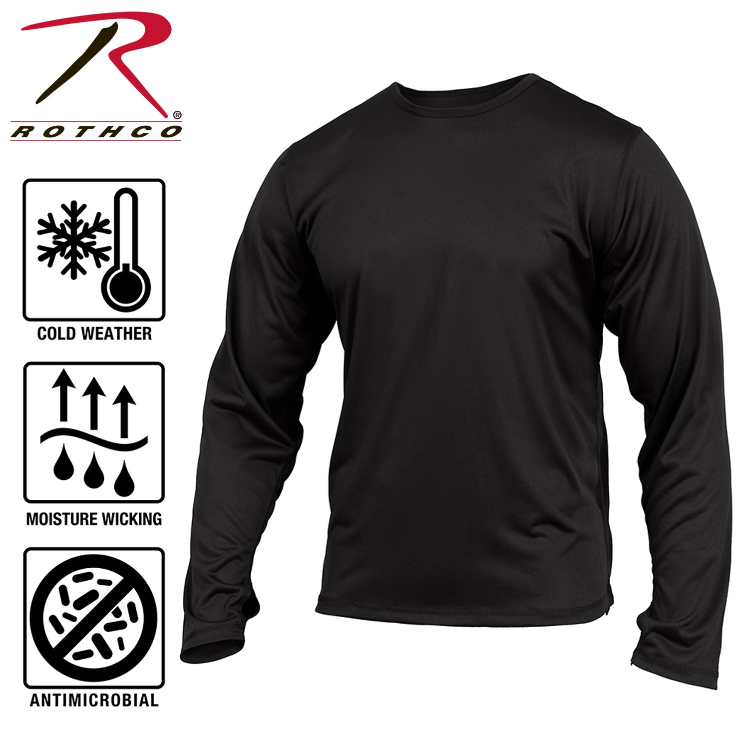 Rothco Gen III Silk Weight Underwear Top LARSON TACTICAL SUPPLY