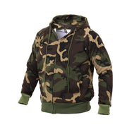 Rothco Thermal Lined Full-Zip Hoodie LARSON TACTICAL SUPPLY