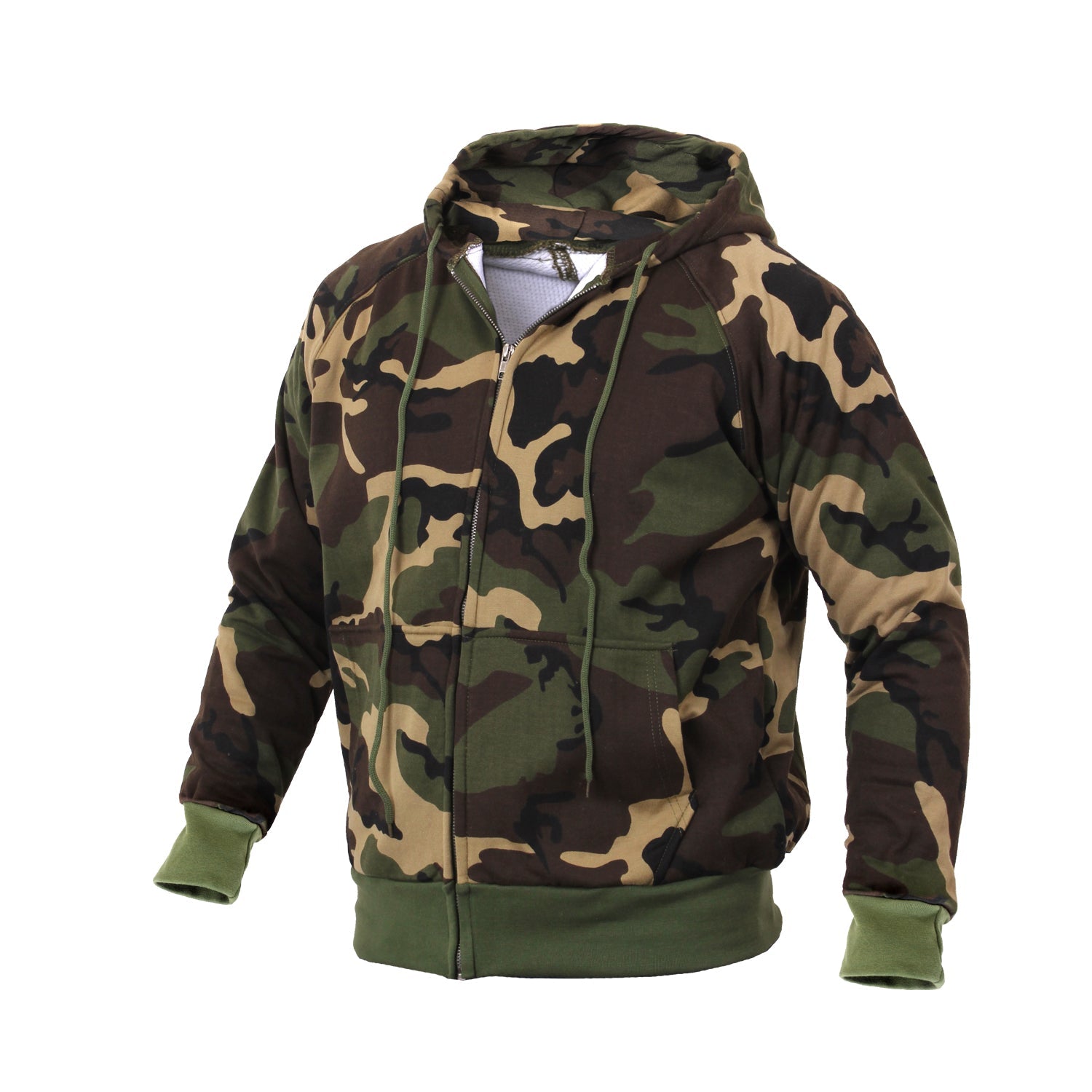 Rothco Thermal Lined Full-Zip Hoodie LARSON TACTICAL SUPPLY