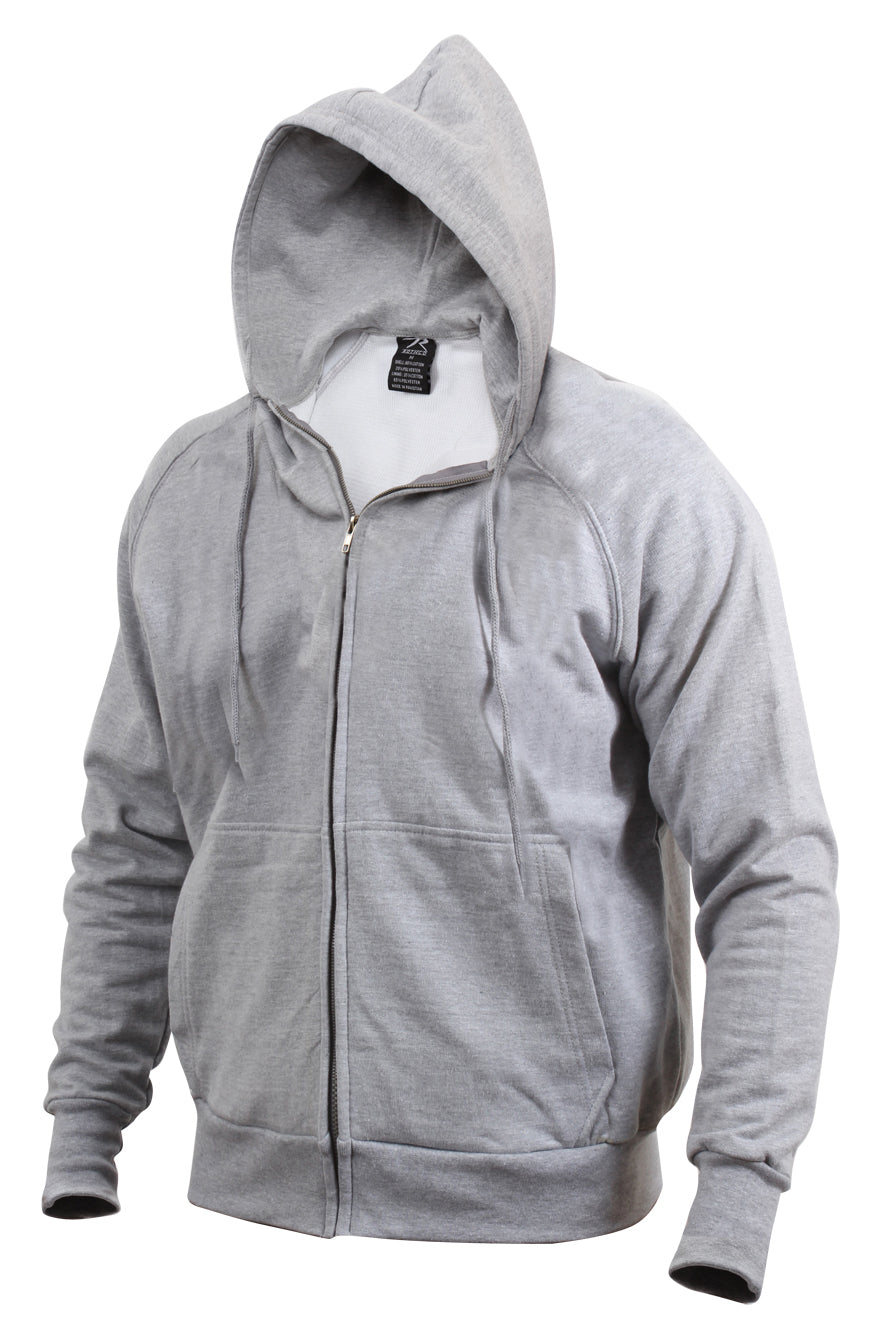 Rothco Thermal Lined Full-Zip Hoodie LARSON TACTICAL SUPPLY