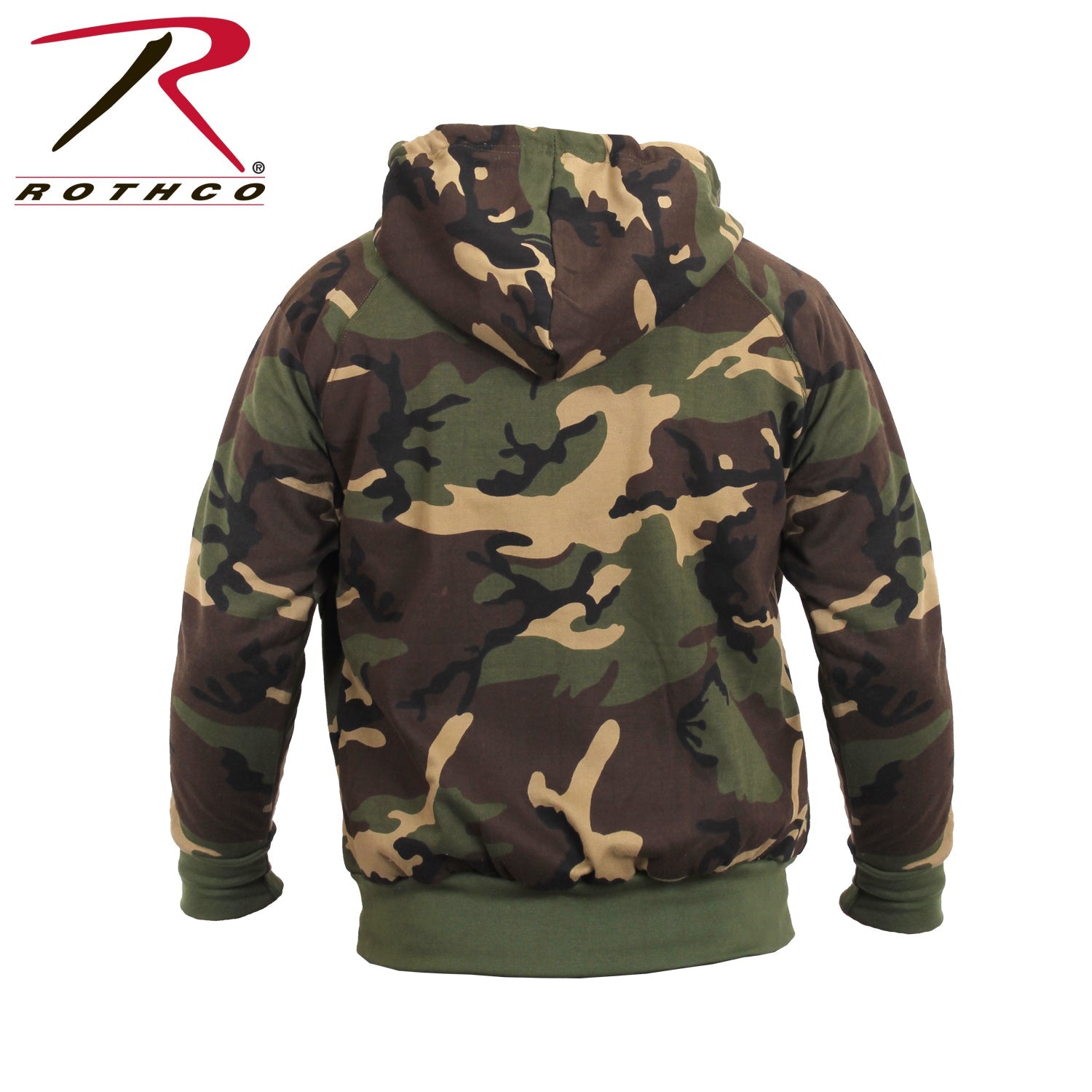 Rothco Thermal Lined Full-Zip Hoodie LARSON TACTICAL SUPPLY