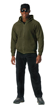 Rothco Thermal Lined Full-Zip Hoodie LARSON TACTICAL SUPPLY