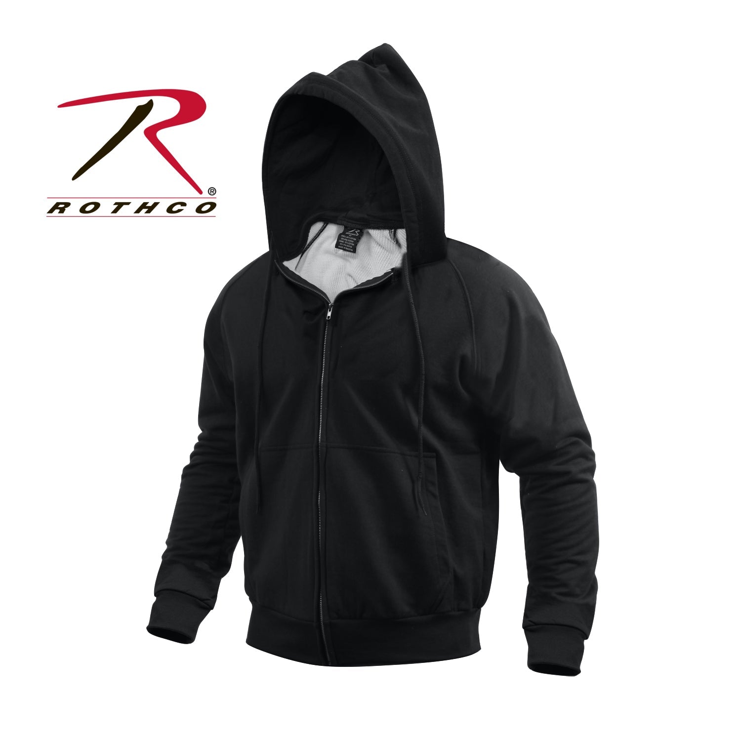 Rothco Thermal Lined Full-Zip Hoodie LARSON TACTICAL SUPPLY