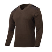 Rothco G.I. Style Acrylic V-Neck Sweater LARSON TACTICAL SUPPLY