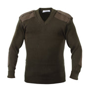 Rothco G.I. Style Acrylic V-Neck Sweater LARSON TACTICAL SUPPLY