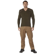 Rothco G.I. Style Acrylic V-Neck Sweater LARSON TACTICAL SUPPLY
