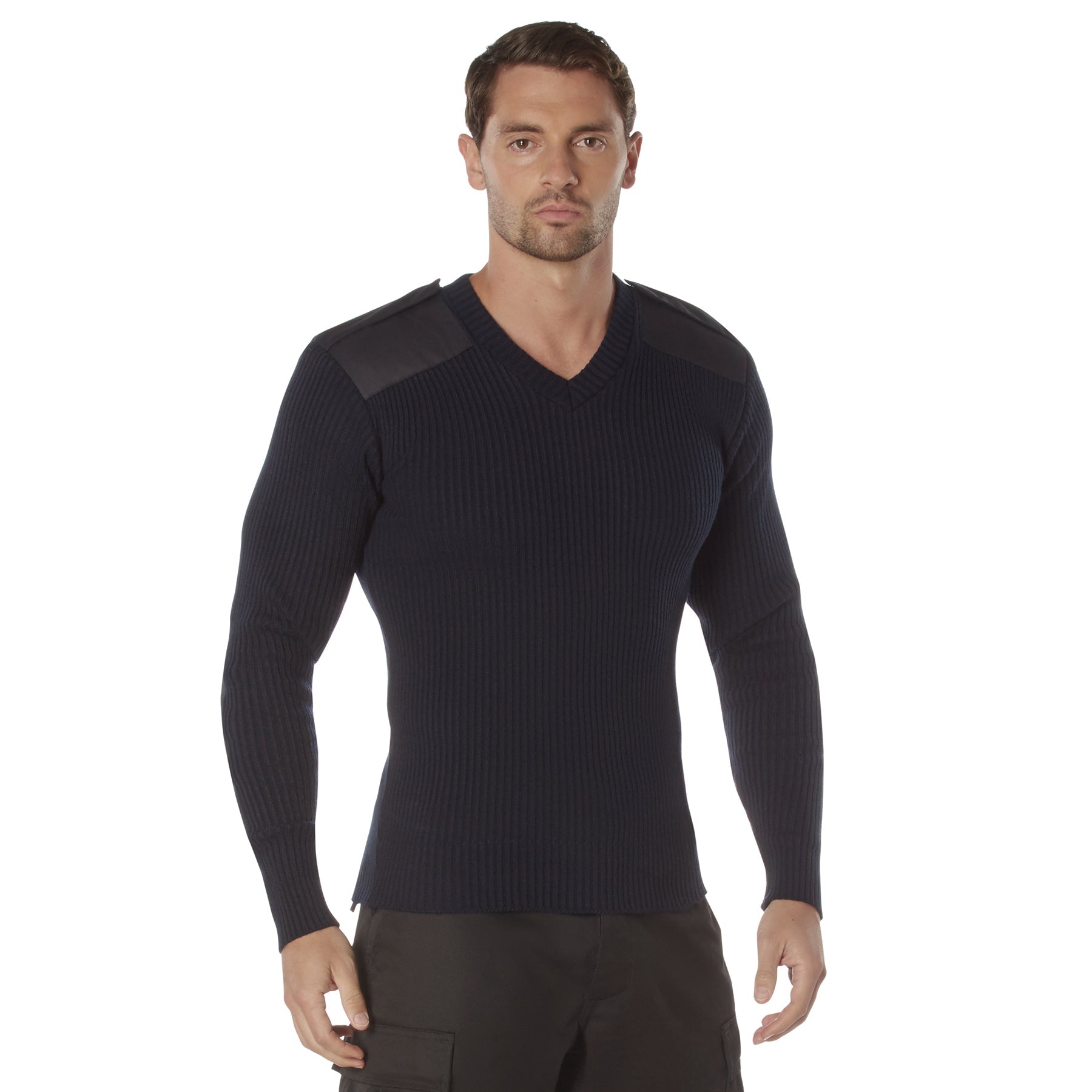 Rothco G.I. Style Acrylic V-Neck Sweater LARSON TACTICAL SUPPLY