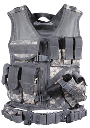 Rothco Cross Draw MOLLE Tactical Vest LARSON TACTICAL SUPPLY