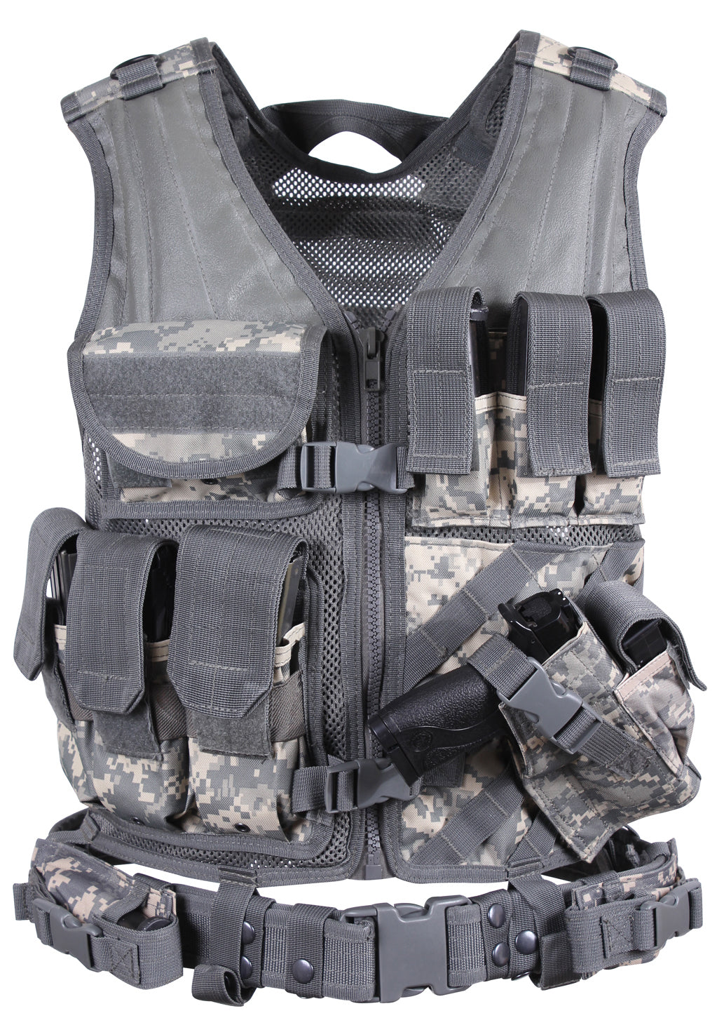 Rothco Cross Draw MOLLE Tactical Vest LARSON TACTICAL SUPPLY