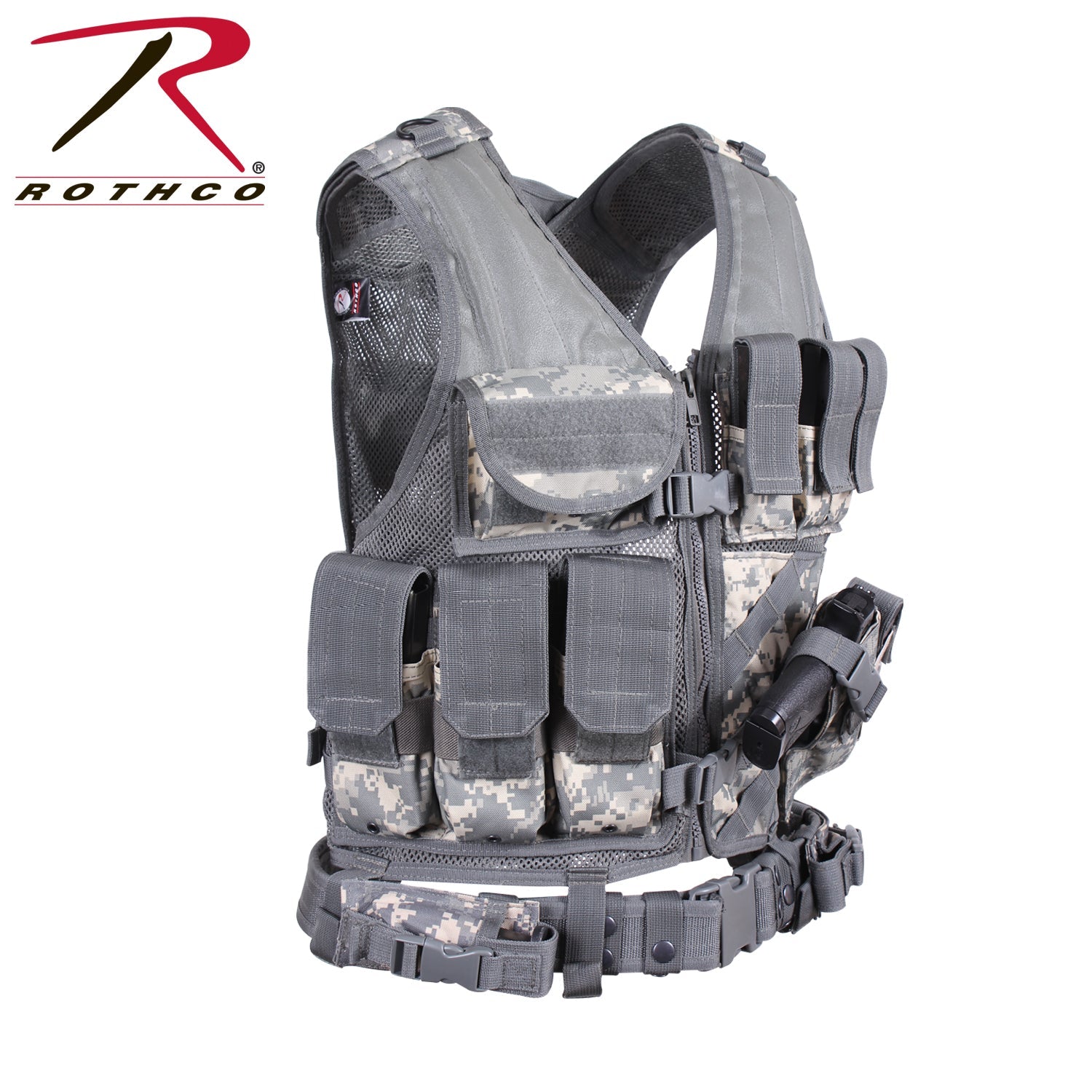 Rothco Cross Draw MOLLE Tactical Vest LARSON TACTICAL SUPPLY