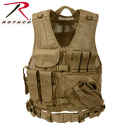 Rothco Cross Draw MOLLE Tactical Vest LARSON TACTICAL SUPPLY