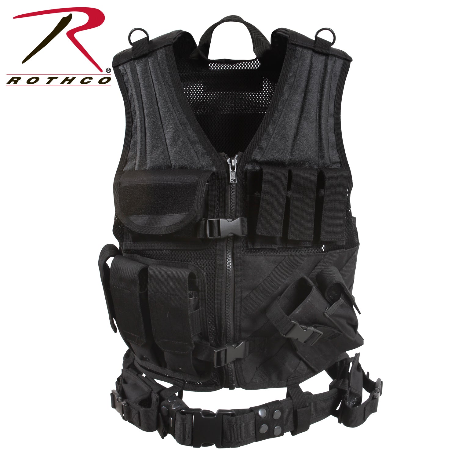 Rothco Cross Draw MOLLE Tactical Vest LARSON TACTICAL SUPPLY