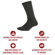 Rothco Athletic Crew Socks LARSON TACTICAL SUPPLY